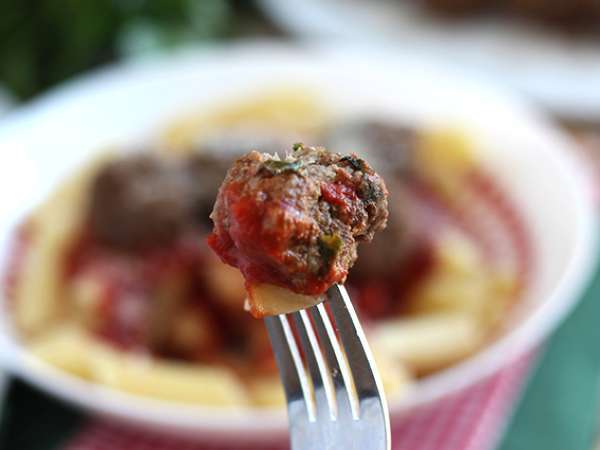 Bakso daging sapi dan parmesan - Persiapan langkah 5