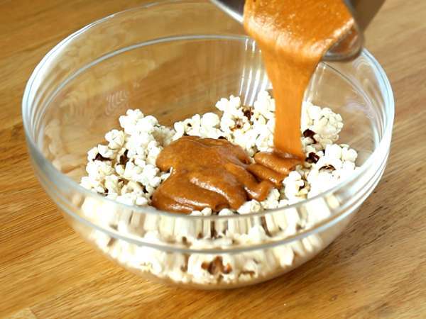 Popcorn karamel - Persiapan langkah 5