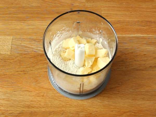 Pai kemiri. Pai kemiri - Persiapan langkah 1