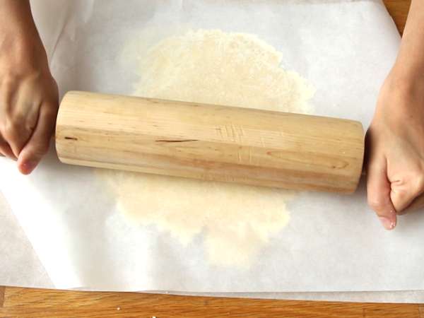 Pai kemiri. Pai kemiri - Persiapan langkah 2