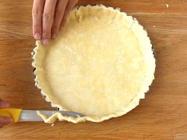 Pai kemiri. Pai kemiri - Persiapan langkah 3