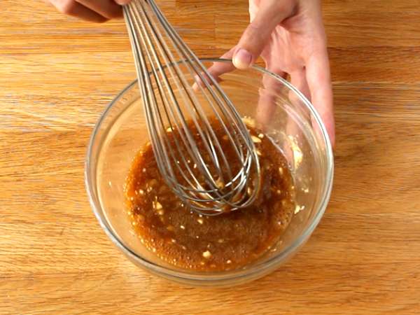 Pai kemiri. Pai kemiri - Persiapan langkah 4