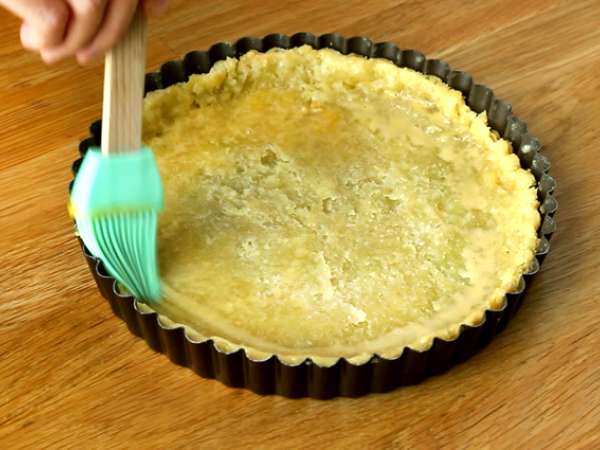 Pai kemiri. Pai kemiri - Persiapan langkah 5