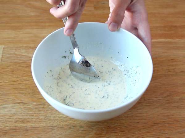 Sandwich brioche udang (udang gulung) - Persiapan langkah 1