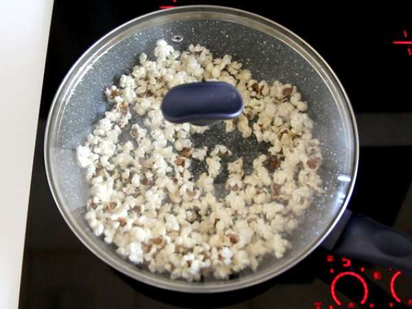 Popcorn rasa pizza - Persiapan langkah 2