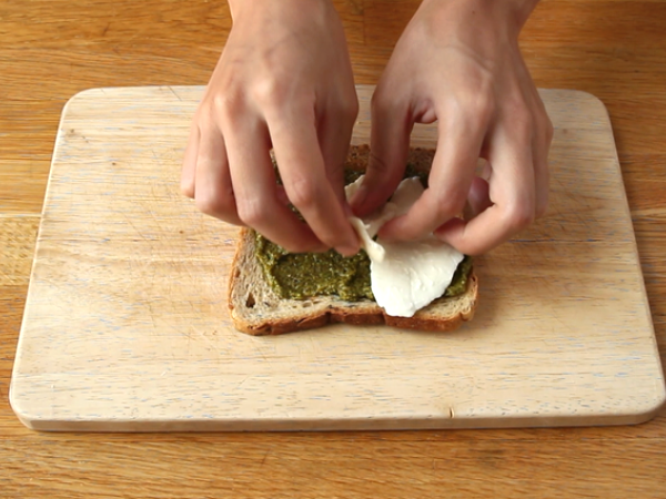 Klub Sandwich Italia - Persiapan langkah 2