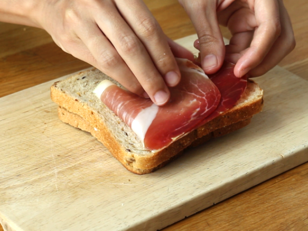 Klub Sandwich Italia - Persiapan langkah 3