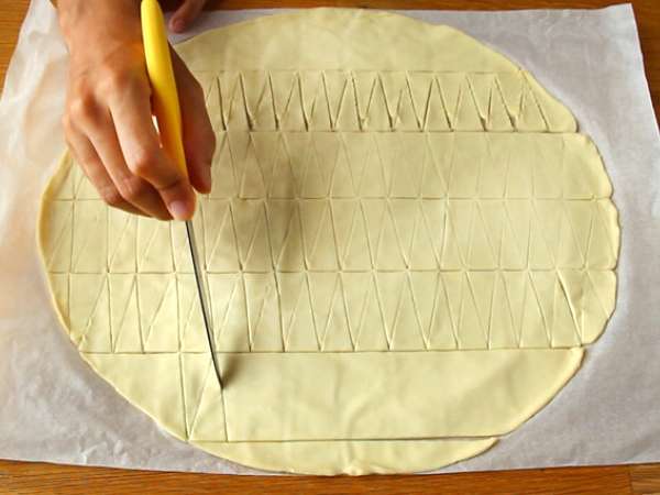 Sereal croissant mini - Persiapan langkah 2