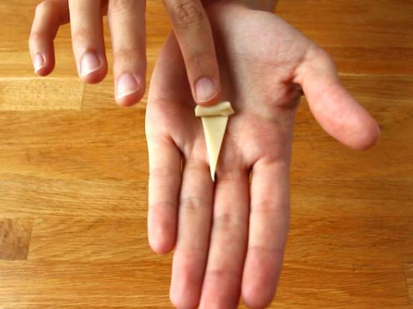 Sereal croissant mini - Persiapan langkah 3