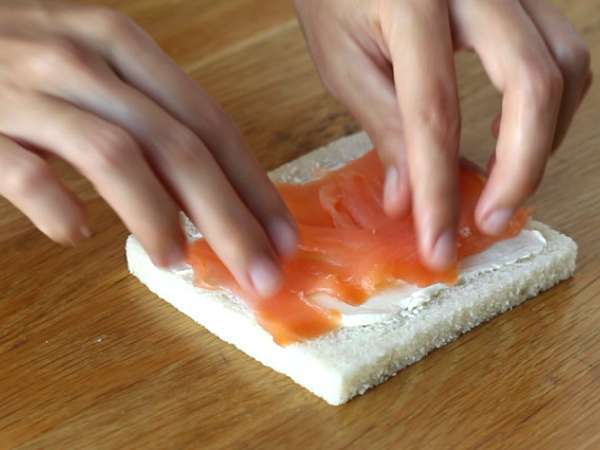 Roti kejutan bintang origami - Persiapan langkah 3