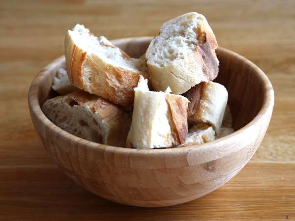 Remah roti buatan sendiri - Persiapan langkah 1