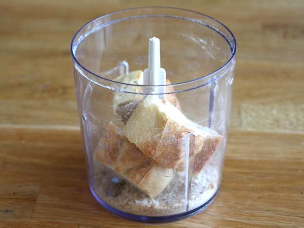 Remah roti buatan sendiri - Persiapan langkah 2