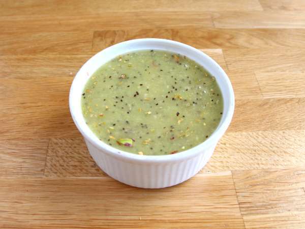 Es krim kiwi - Persiapan langkah 4