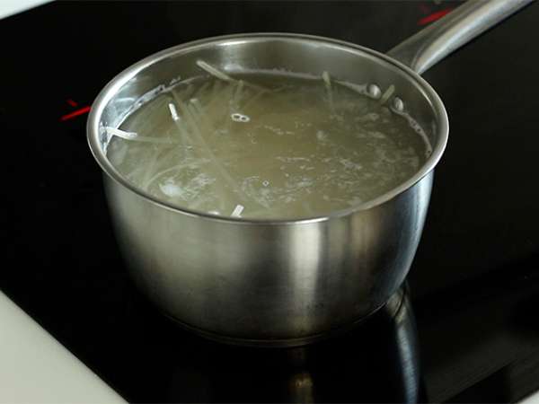 Pad thai dengan tahu - Persiapan langkah 1