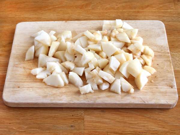 Kolak pir dan kayu manis (tanpa tambahan gula) - Persiapan langkah 1