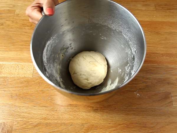 Roti pita goreng - Persiapan langkah 3