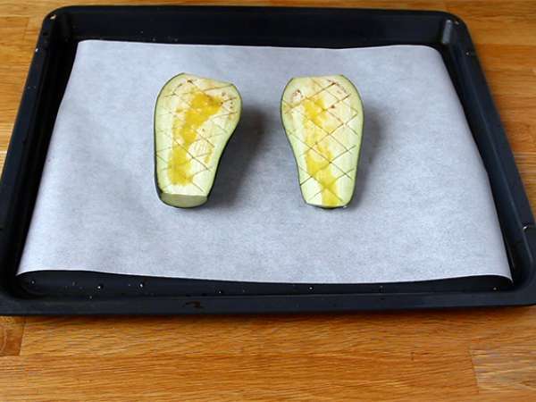 Kaviar terong yang mudah - Persiapan langkah 1