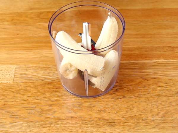 Pancake pisang yang mudah - Persiapan langkah 1