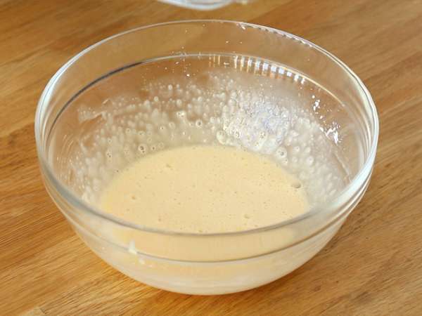 Puff kerupuk krim vanila - Persiapan langkah 3