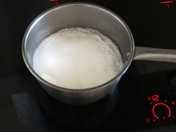 Puff kerupuk krim vanila - Persiapan langkah 4