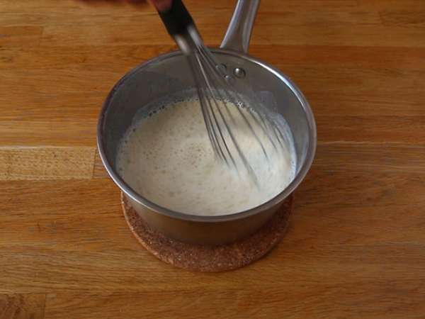 Puff kerupuk krim vanila - Persiapan langkah 5