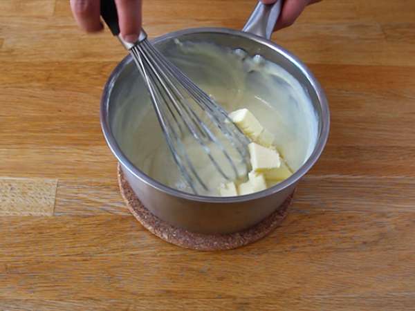 Puff kerupuk krim vanila - Persiapan langkah 7