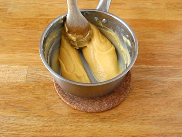 Puff kerupuk krim vanila - Persiapan langkah 10