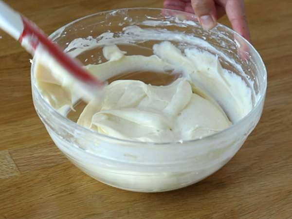 Puff kerupuk krim vanila - Persiapan langkah 15