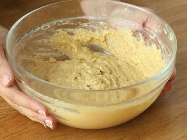 Kue ara dan almond - Persiapan langkah 2