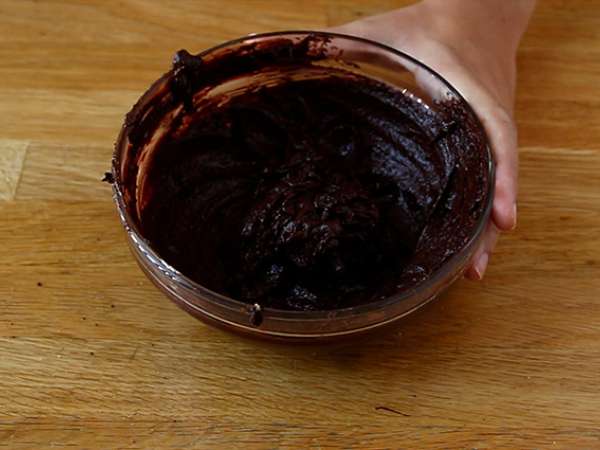 Babka brioche cokelat dan kemiri - Persiapan langkah 4