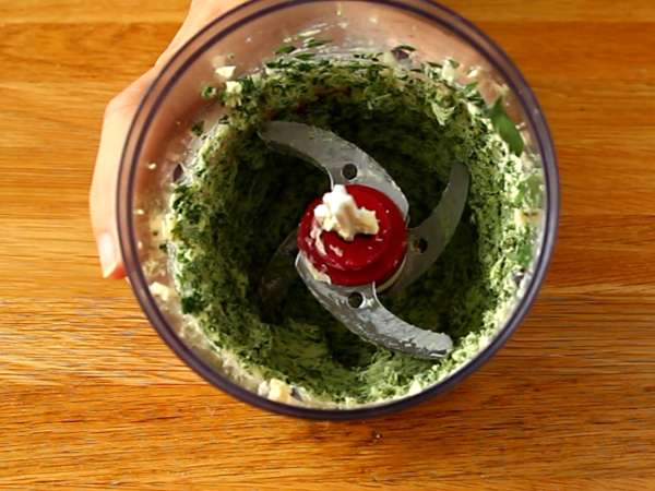 Prefou dengan bawang putih dan peterseli - Persiapan langkah 1