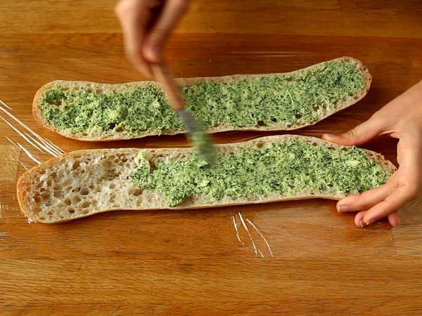 Prefou dengan bawang putih dan peterseli - Persiapan langkah 2