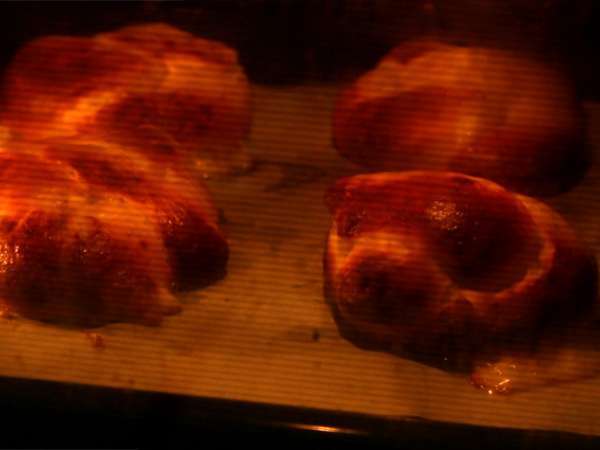 Pretzel mozzarella dan rosemary - Persiapan langkah 7