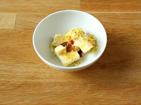 Log pai meringue lemon - Persiapan langkah 2