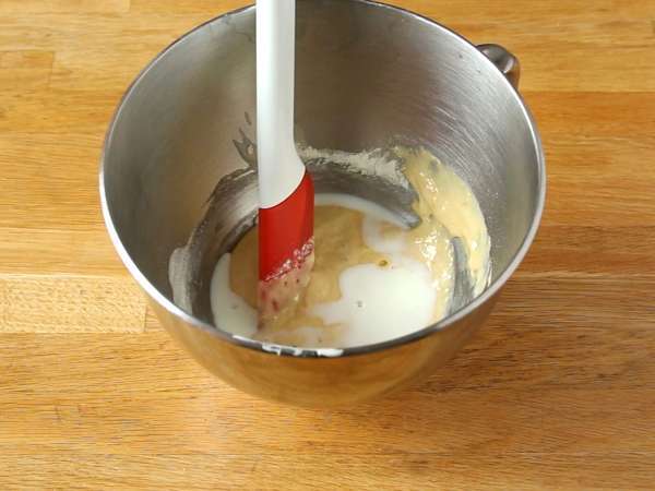 Log pai meringue lemon - Persiapan langkah 4