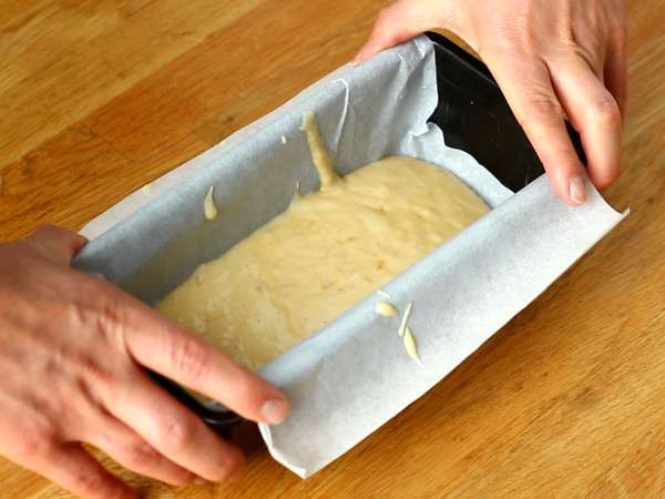 Log pai meringue lemon - Persiapan langkah 5