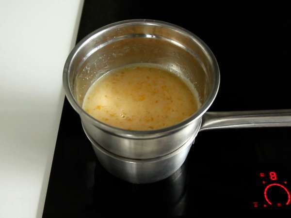 Log pai meringue lemon - Persiapan langkah 6