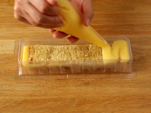 Log pai meringue lemon - Persiapan langkah 9