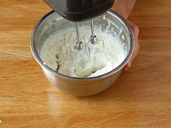 Salmon asap dan alpukat verrines - Persiapan langkah 3