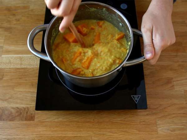 Sup miju-miju dan miju-miju karang - Persiapan langkah 2