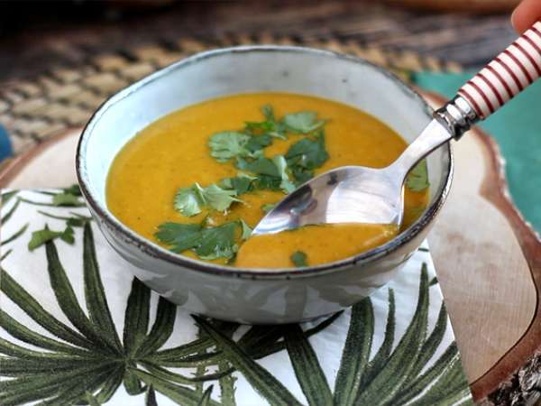 Sup miju-miju dan miju-miju karang - Persiapan langkah 4