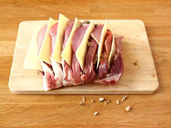 Orloff daging babi panggang - Persiapan langkah 3