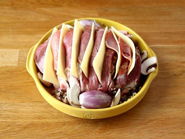 Orloff daging babi panggang - Persiapan langkah 4