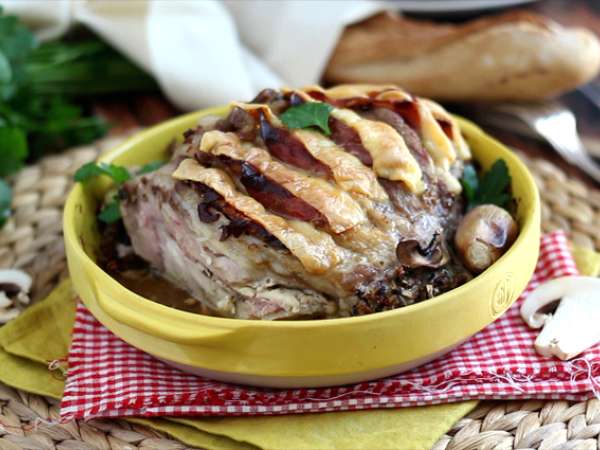 Orloff daging babi panggang - Persiapan langkah 6