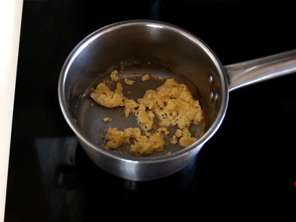 Pancake dengan saus béchamel, keju, dan ham - Persiapan langkah 6