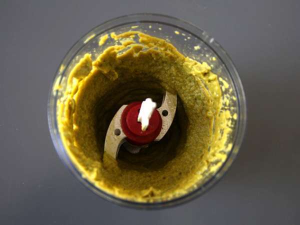 Guacamole kacang polong dan jeruk nipis - Persiapan langkah 2