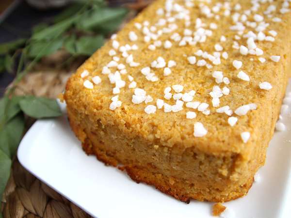 Kue labu dan kelapa (mudah) - Persiapan langkah 4