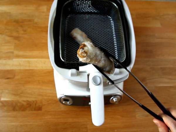 Mie udang dan jamur - Persiapan langkah 6