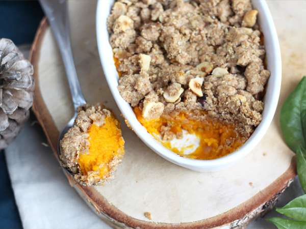 Butternut yang dihancurkan dengan hazelnut - Persiapan langkah 5