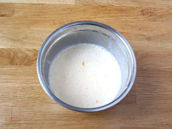 Tuna flans - Persiapan langkah 1